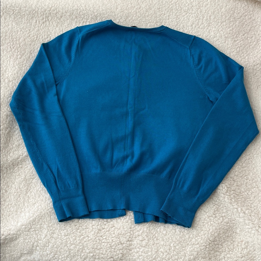 Ann Taylor Vibrant Blue Cardigan - Picture 2 of 6